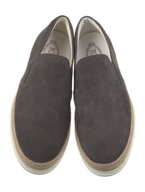 Tod's Suede Espadrille Sneakers