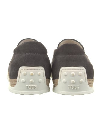 Tod's Suede Espadrille Sneakers