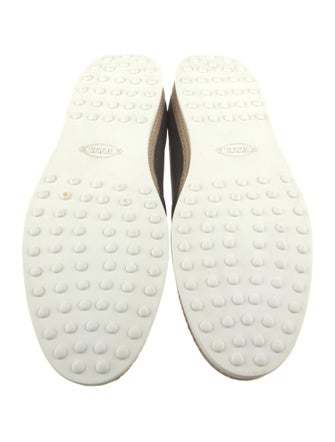 Tod's Suede Espadrille Sneakers