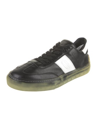 Tod's Leather Colorblock Pattern Sneakers