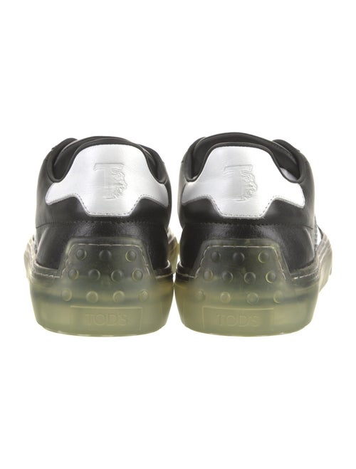 Tod's Leather Colorblock Pattern Sneakers