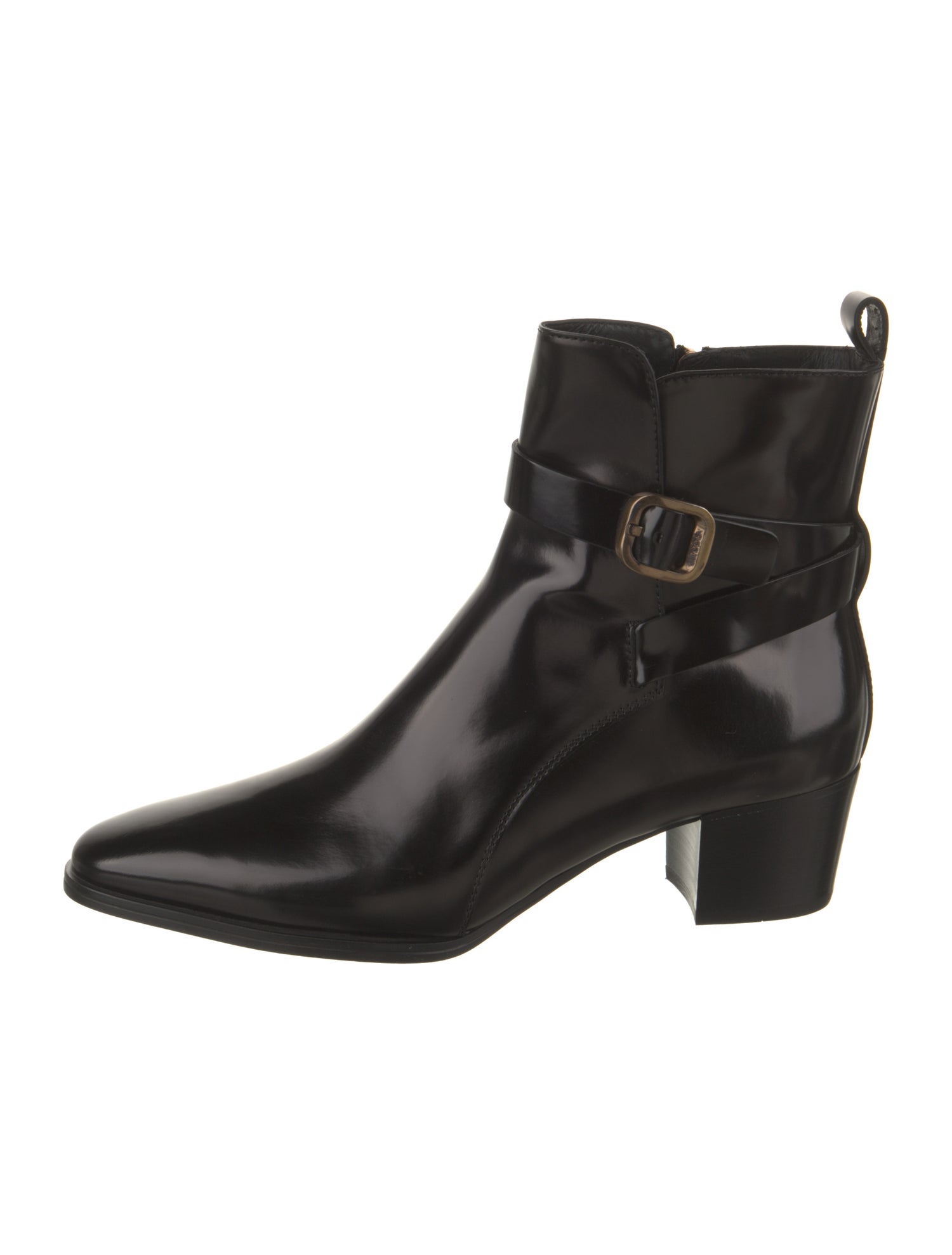 Tod's Patent Leather Chelsea Boots w/ Tags