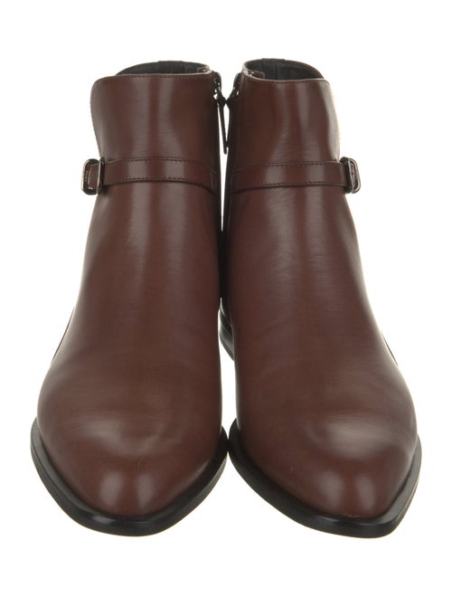 Tod's Leather Colorblock Pattern Chelsea Boots