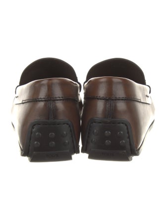 Tod's Leather Tassel Accents Drivers