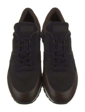 Tod's Suede Mesh Accents Sneakers