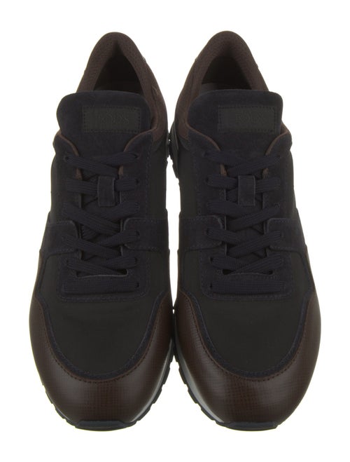 Tod's Suede Mesh Accents Sneakers