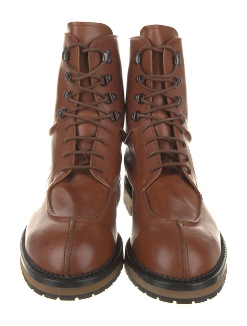 Tod's Leather Lace-Up Boots