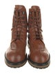 Tod's Leather Lace-Up Boots