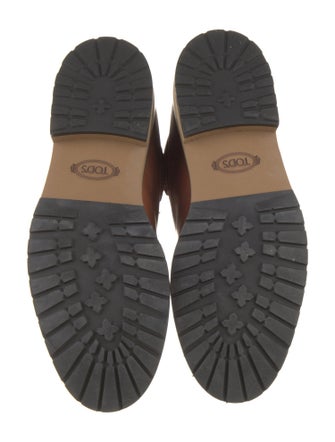 Tod's Leather Lace-Up Boots