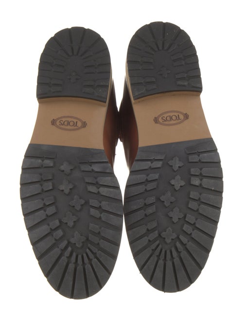 Tod's Leather Lace-Up Boots