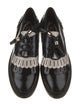 Tod's Patent Leather Lasercut Accents Oxfords