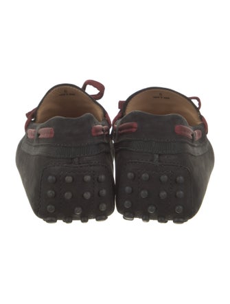 Tod's Suede Colorblock Pattern Drivers