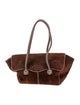 Tod's Suede Top Handle Bag