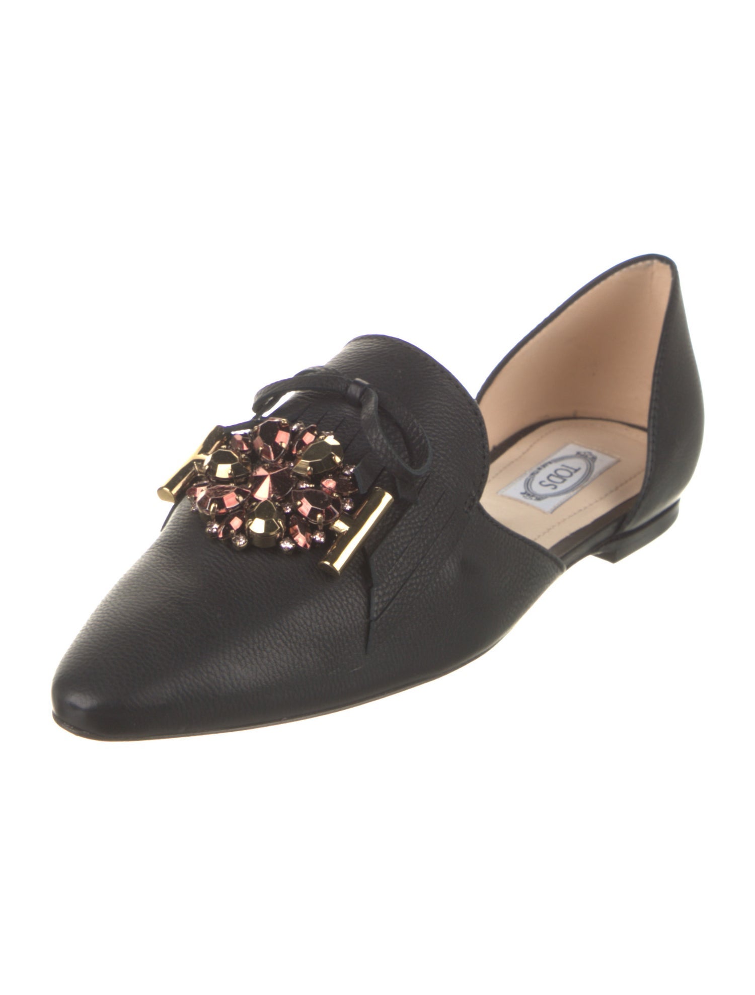 Tod's Leather D'Orsay Flats