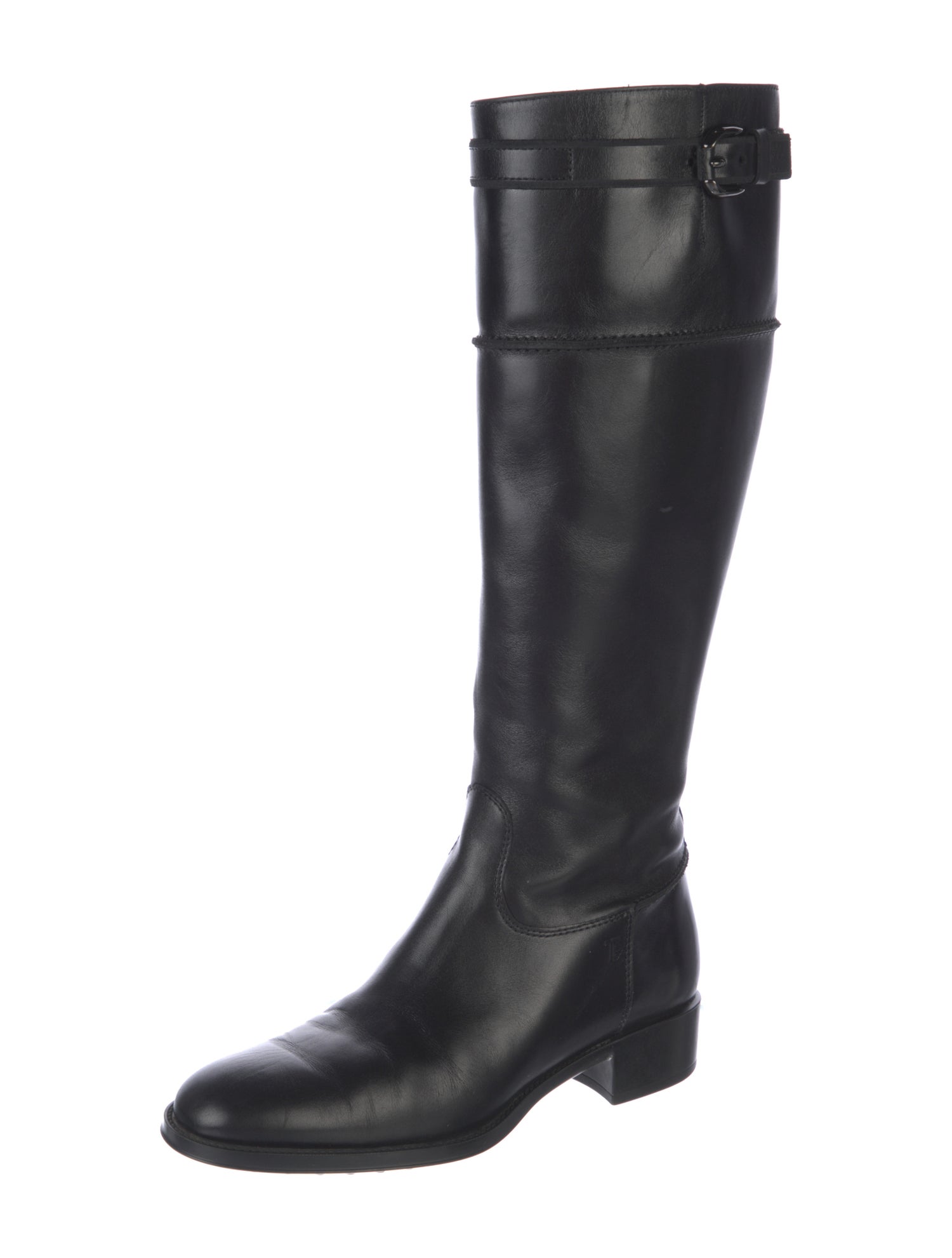 Tod's Leather Riding Boots