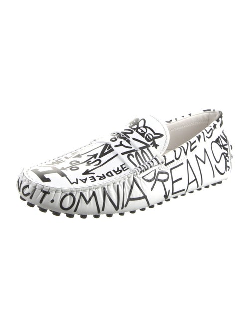 Tod's Leather Printed Drivers
