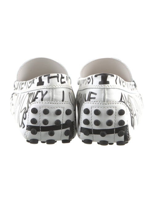 Tod's Leather Printed Drivers