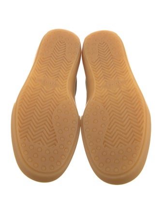 Tod's Suede Leather Trim Embellishment Sneakers