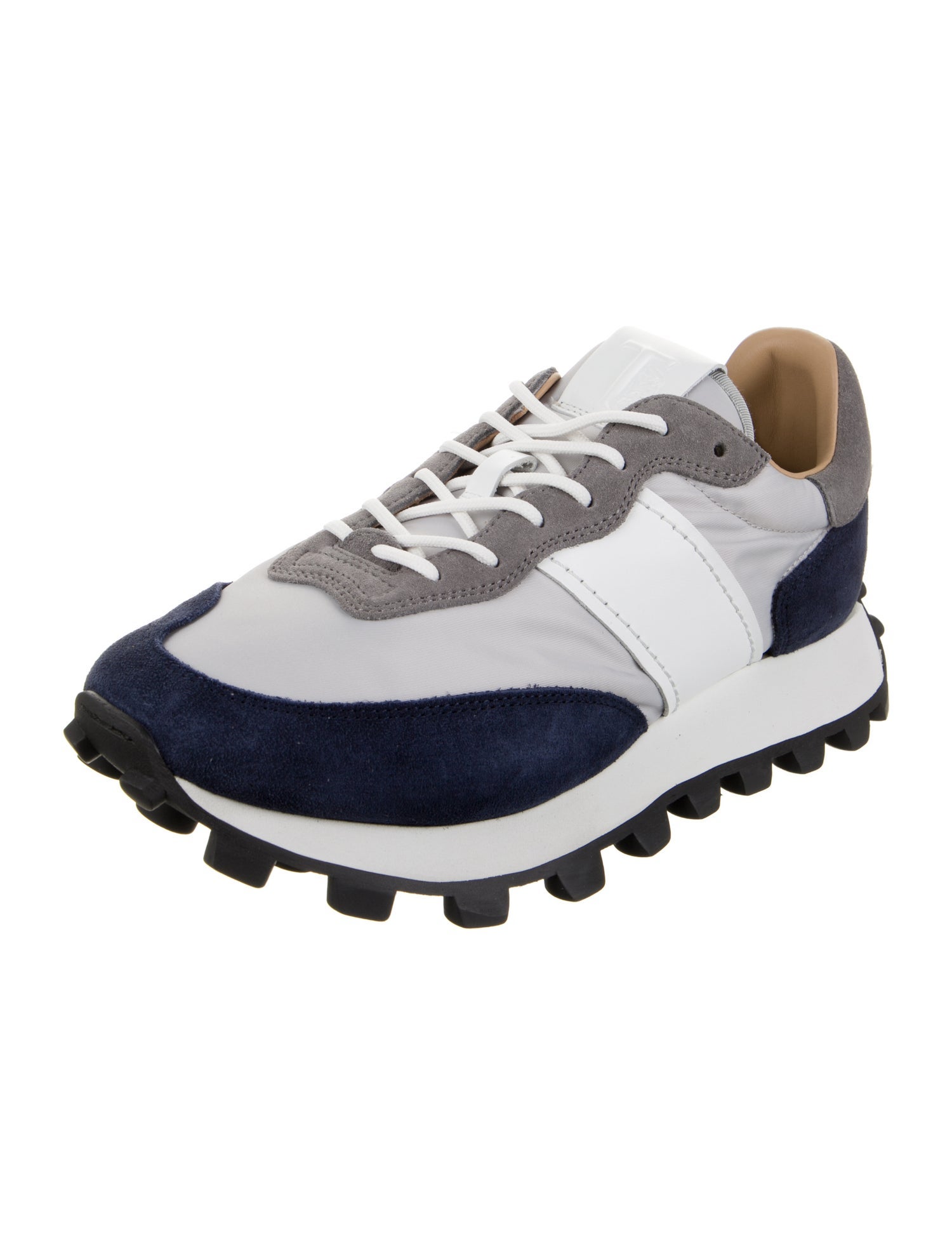 Tod's Nylon Colorblock Pattern Athletic Sneakers w/ Tags