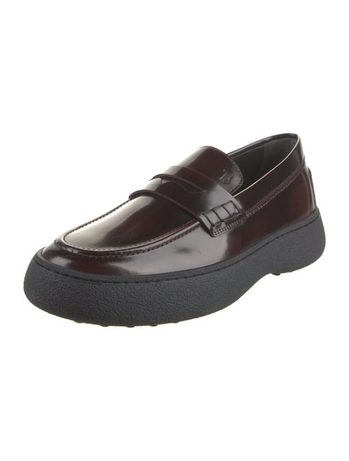 Tod's Patent Leather Boat Shoes