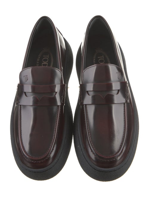Tod's Patent Leather Boat Shoes