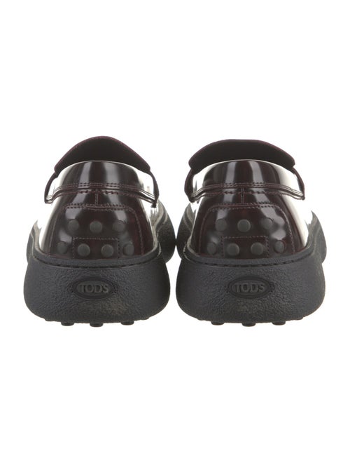 Tod's Patent Leather Boat Shoes