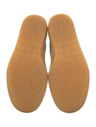 Tod's Suede Colorblock Pattern Sneakers