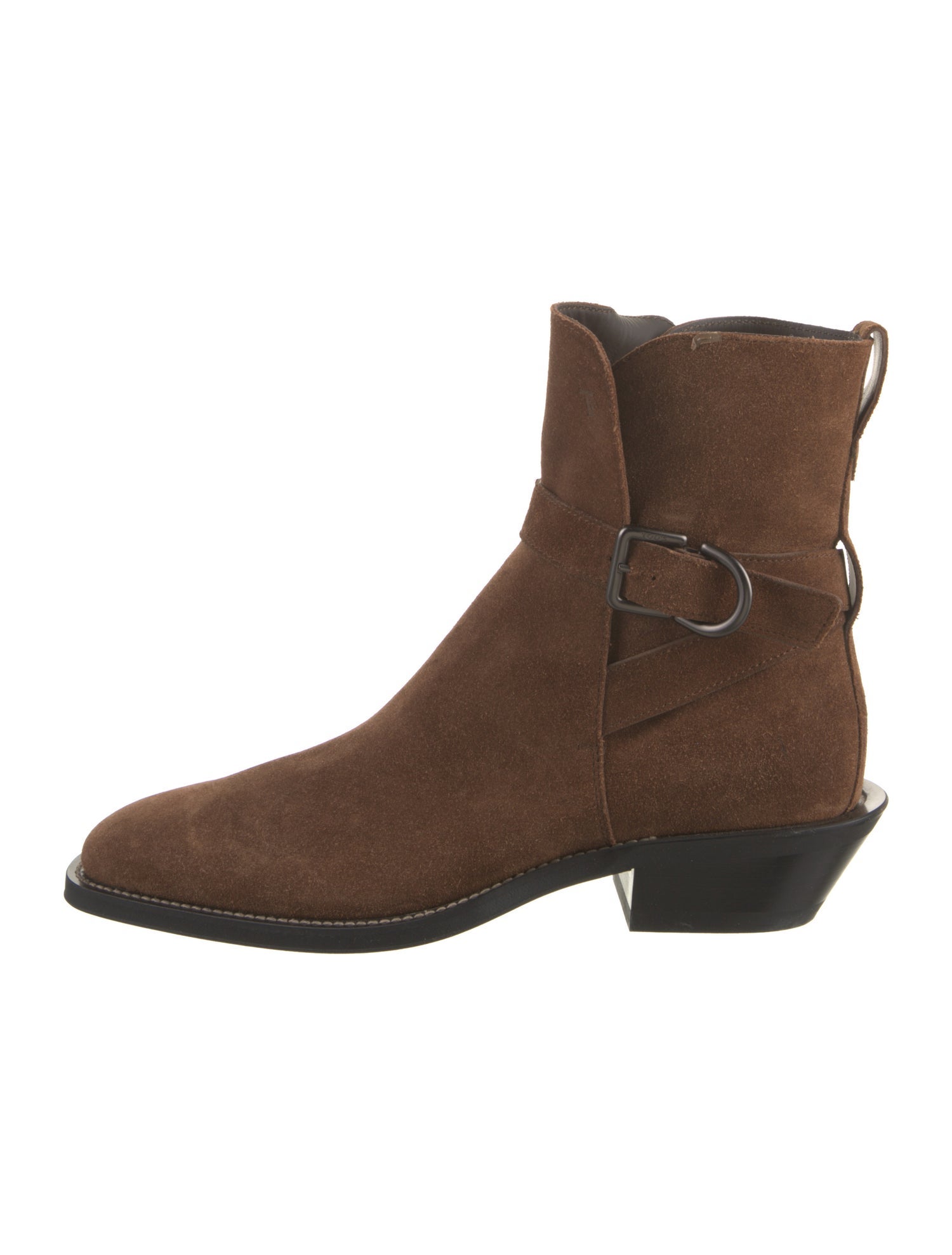 Tod's Suede Moto Boots