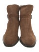 Tod's Suede Moto Boots