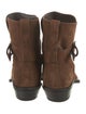 Tod's Suede Moto Boots