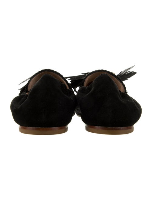 Tod's Suede Tassel Accents Loafers