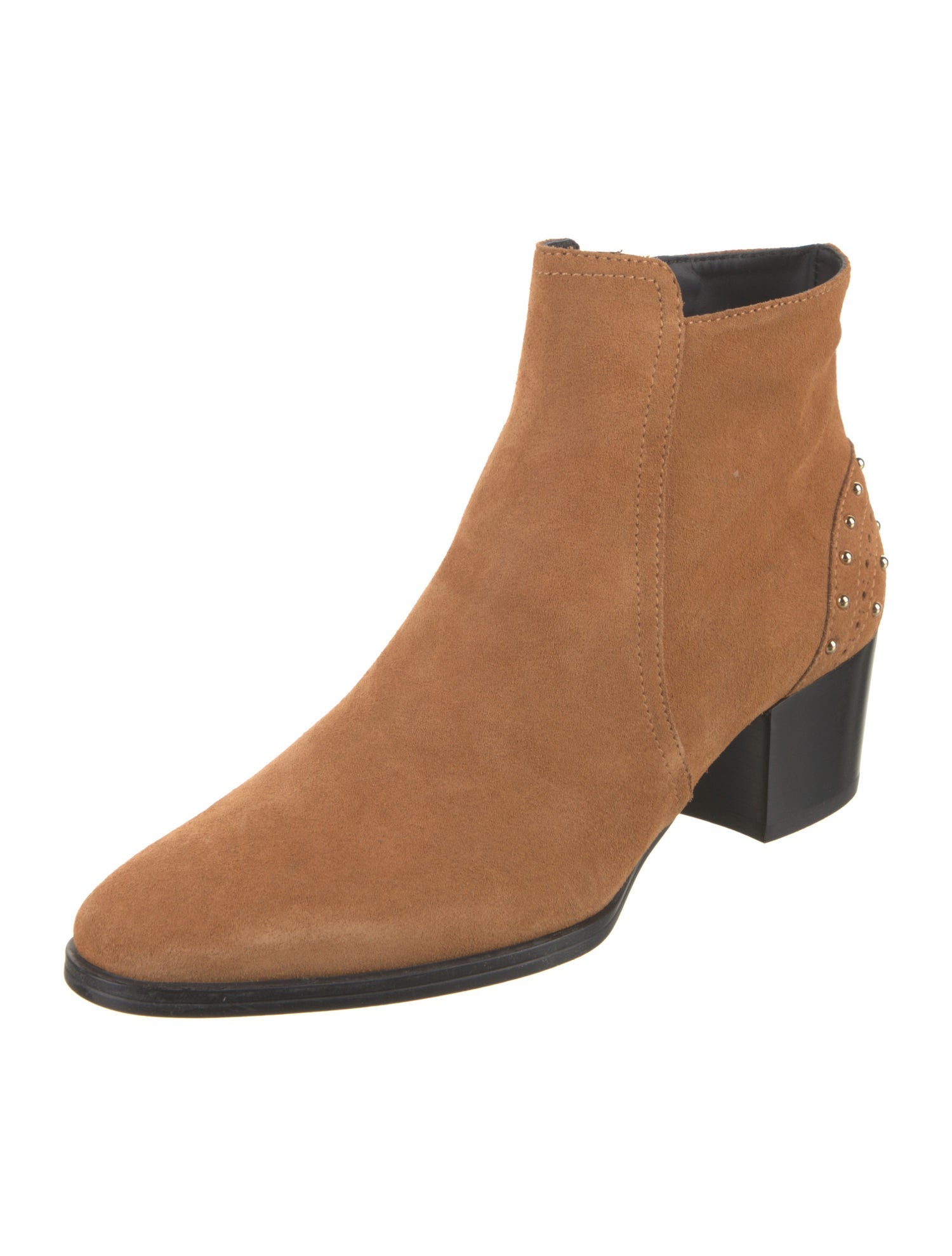 Tod's Suede Colorblock Pattern Chelsea Boots