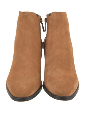 Tod's Suede Colorblock Pattern Chelsea Boots