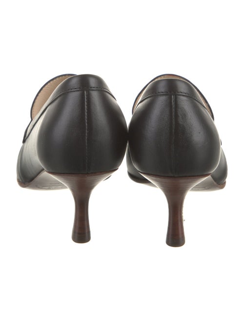 Tod's Leather Chain-Link Accents Pumps