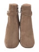 Tod's Suede Chain-Link Accents Boots