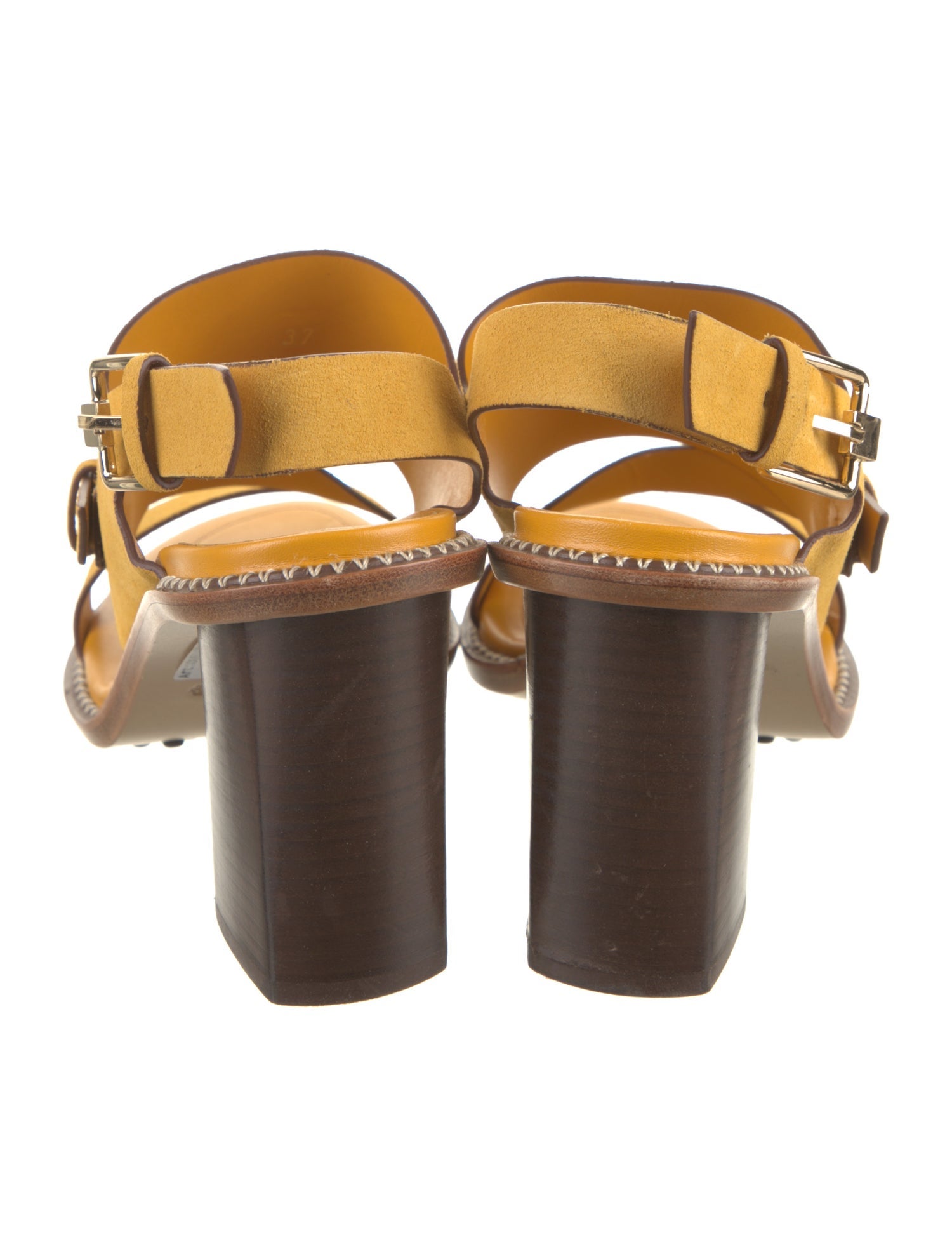 Tod's Suede Slingback Sandals