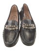 Tod's Patent Leather Crystal Embellishments Loafers