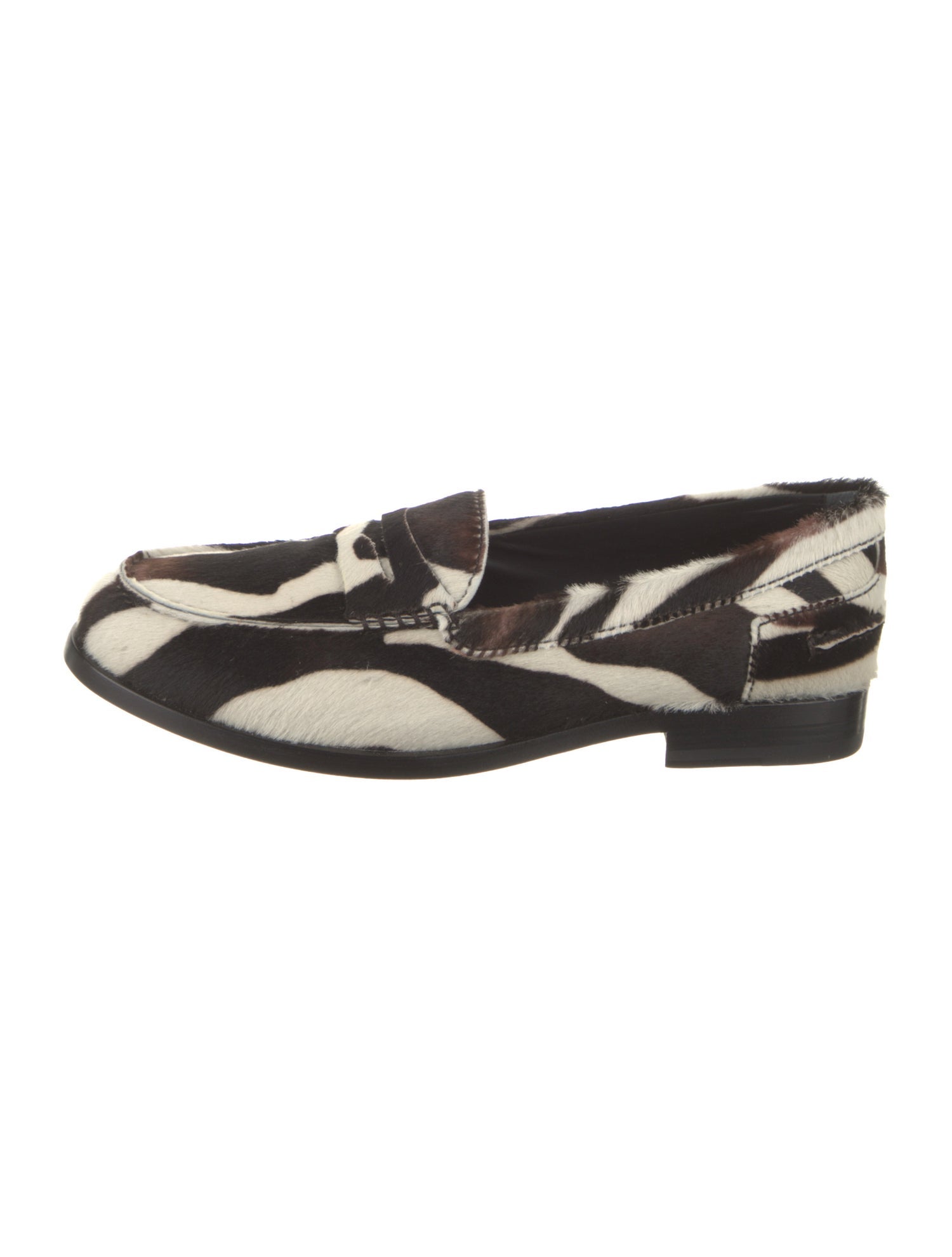 Tod's Ponyhair Printed Loafers