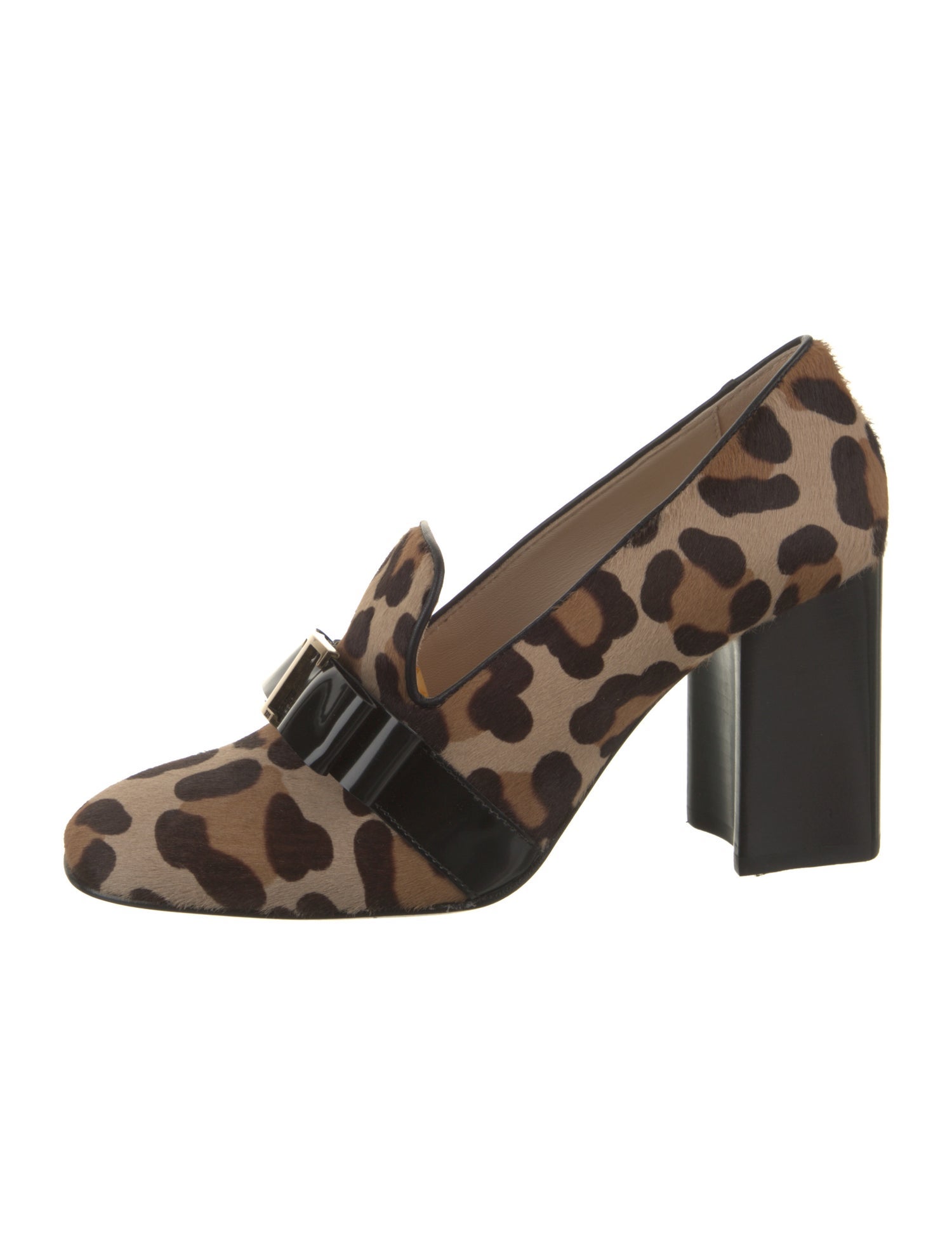 Tod's Calf Hair Animal Print Pumps w/ Tags