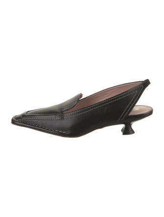 Tod's Leather Slingback Pumps