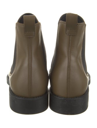 Tod's Leather Colorblock Pattern Chelsea Boots