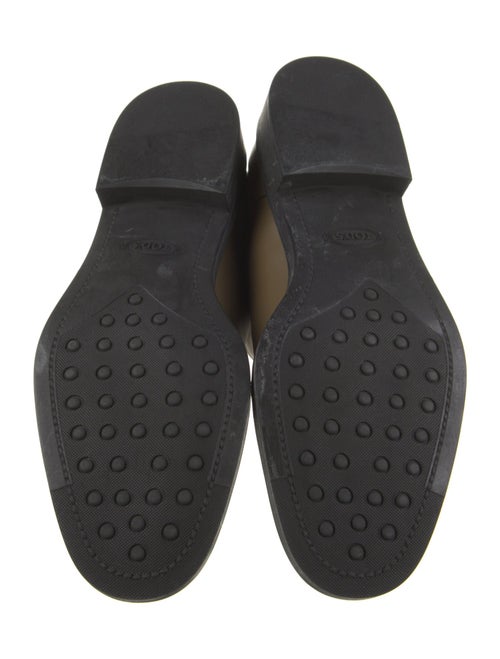 Tod's Leather Colorblock Pattern Chelsea Boots