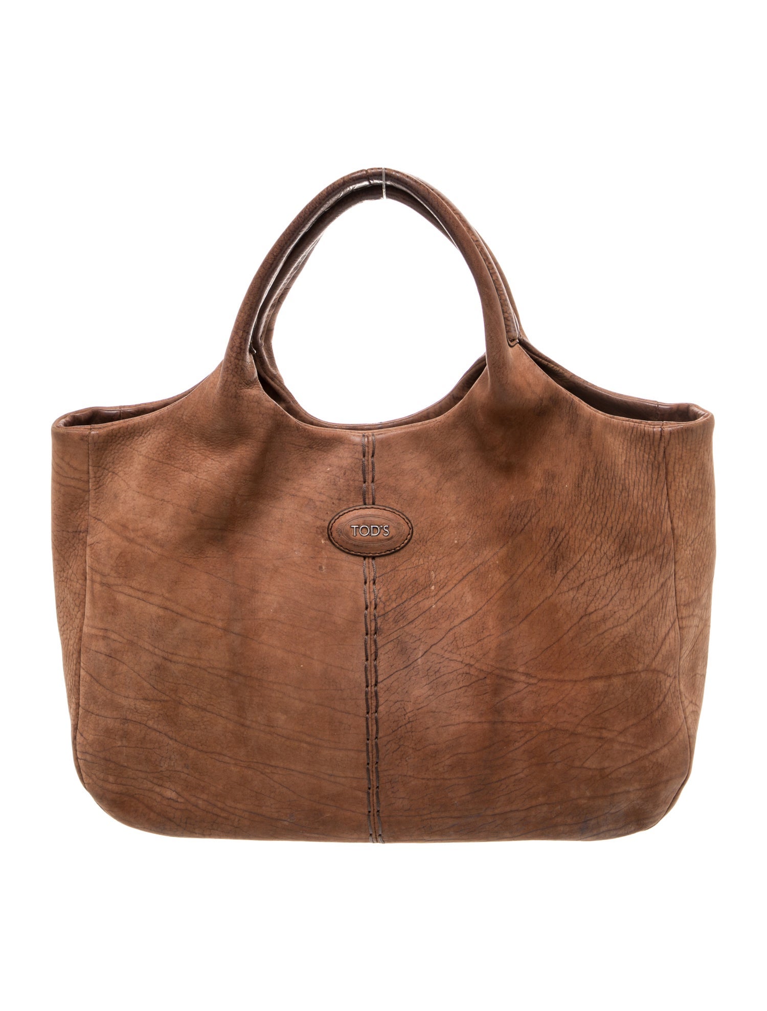 Tod's Suede Top Handle Bag