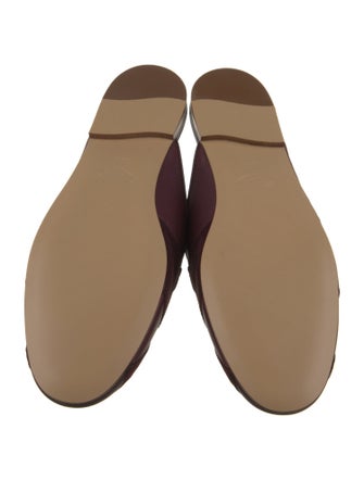 Tod's Leather Chain-Link Accents Mules