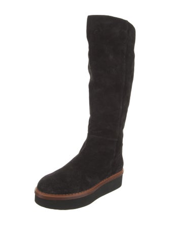 Tod's Suede Riding Boots
