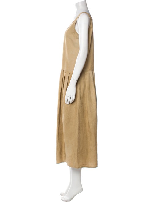 Tod's Linen Scoop Neck Jumpsuit