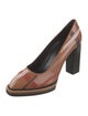 Tod's Leather Printed Pumps