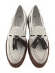 Tod's Ponyhair Tassel Accents Loafers