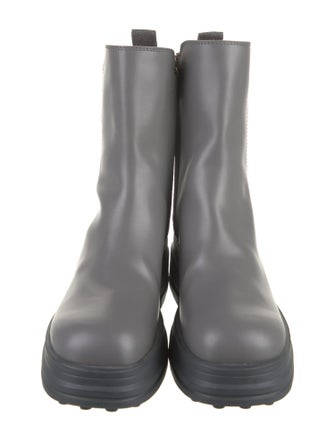 Tod's Leather Combat Boots