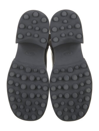 Tod's Leather Combat Boots